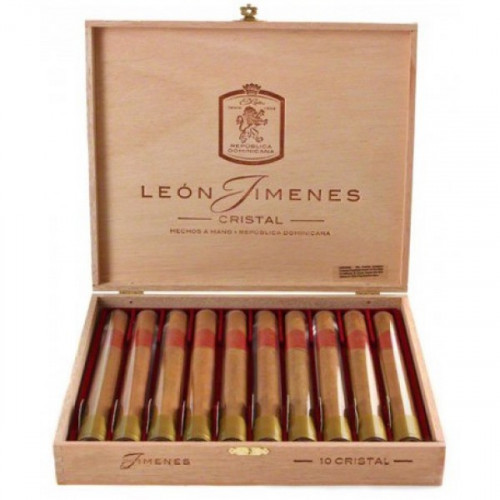 Сигары Leon Jimenes Cristal/10 (шт.) (стеклянная туба)